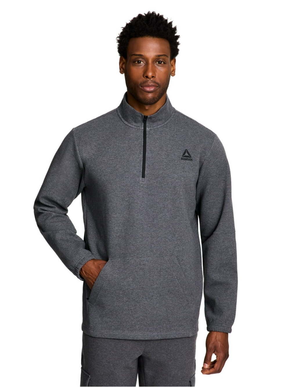 Reebok Men's Quarter Zip Sweatshirt Size S Small